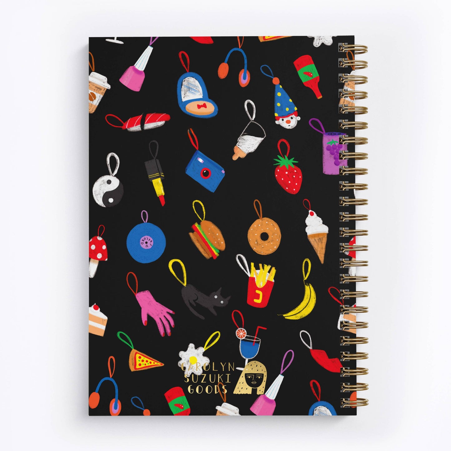 Carolyn Suzuki - LUCKY CHARMS SPIRAL NOTEBOOK