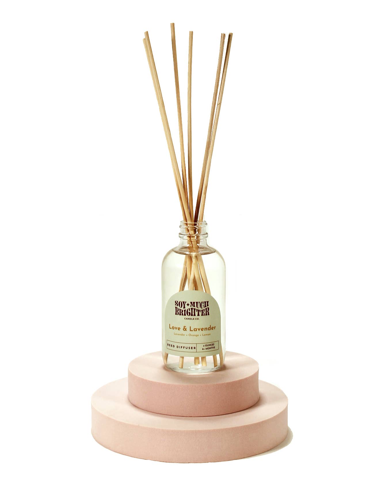 Soy Much Brighter Candle Co. - Reed Diffuser // Love & Lavender