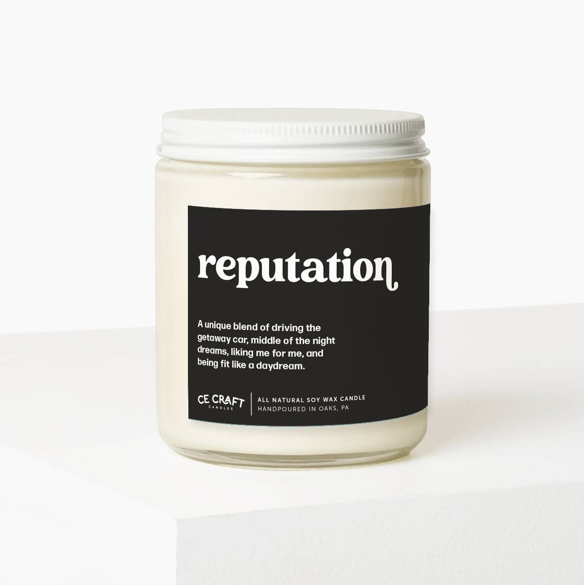 CE Craft Co - Reputation Scented Candle