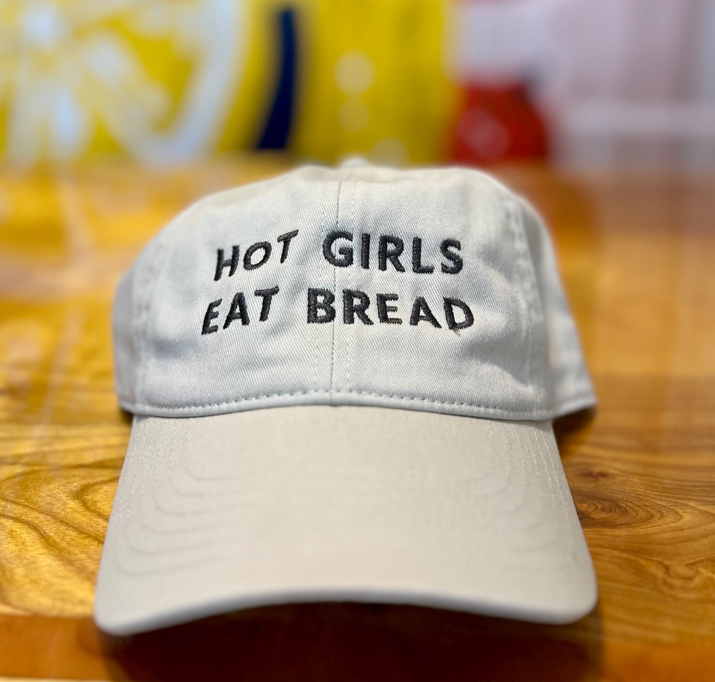 Hot Girls Eat Bread Baseball Hat