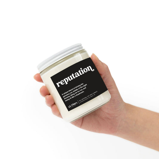 CE Craft Co - Reputation Scented Candle