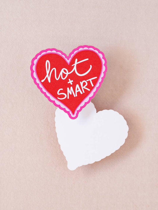 Hot and Smart Greeting Card