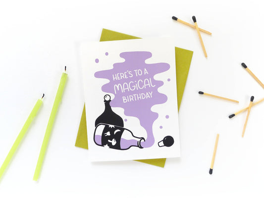 Middle Dune - Magical Birthday Card