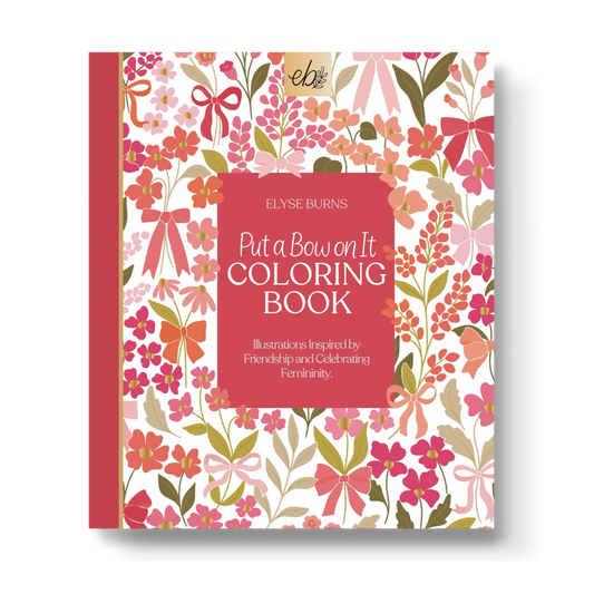 Elyse Breanne Design - Put A Bow On It Coloring Book