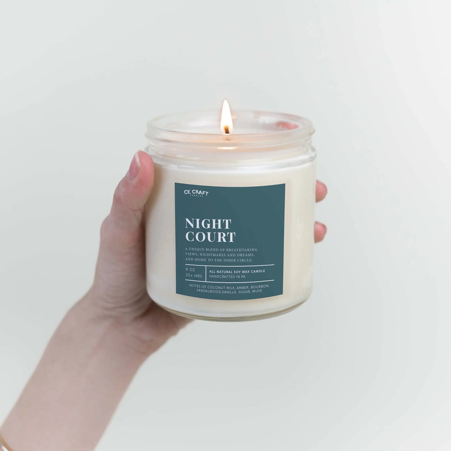 CE Craft Co - Night Court Scented Candle