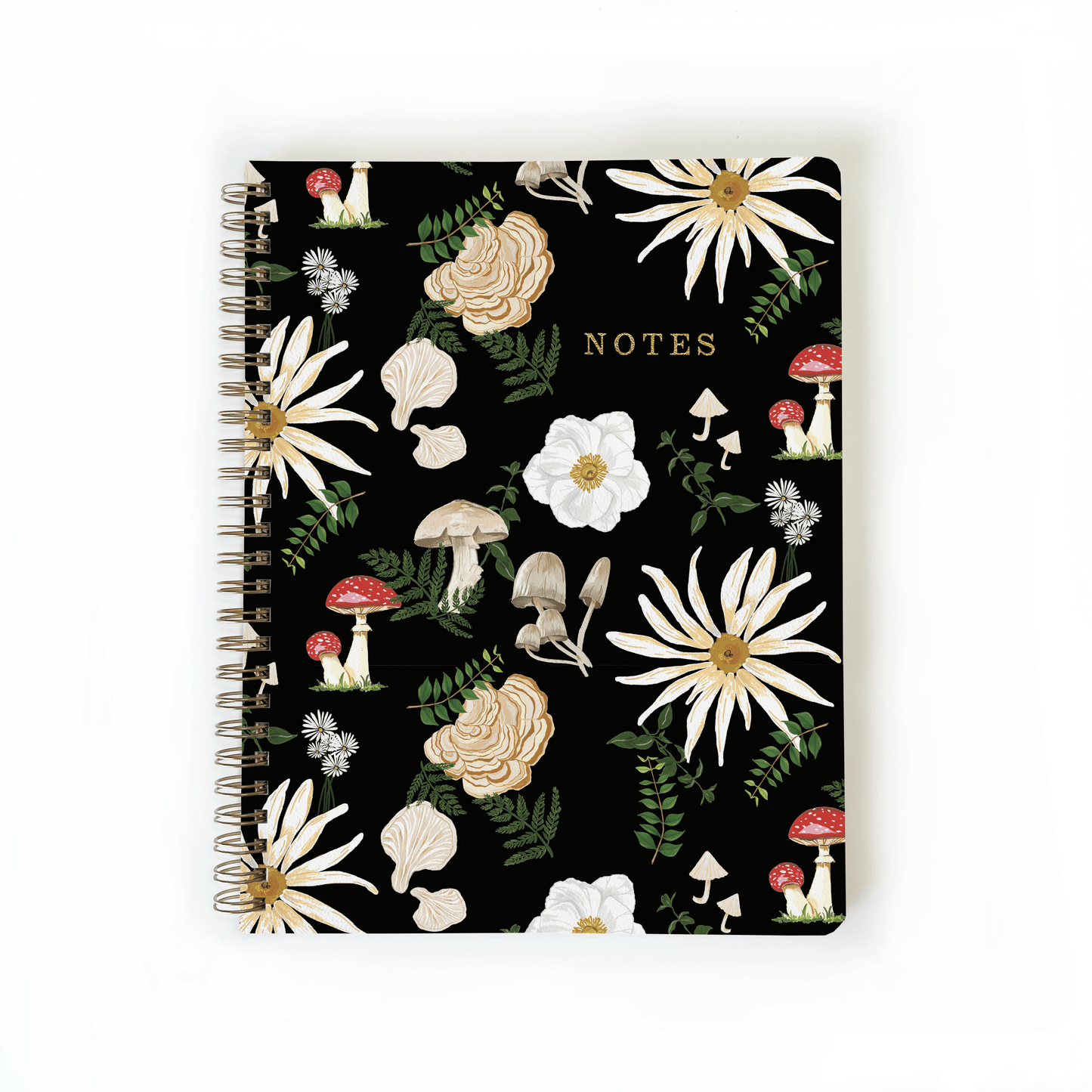 Pen + Pillar - Fungi Notebook: Small Notebook / Lined Pages