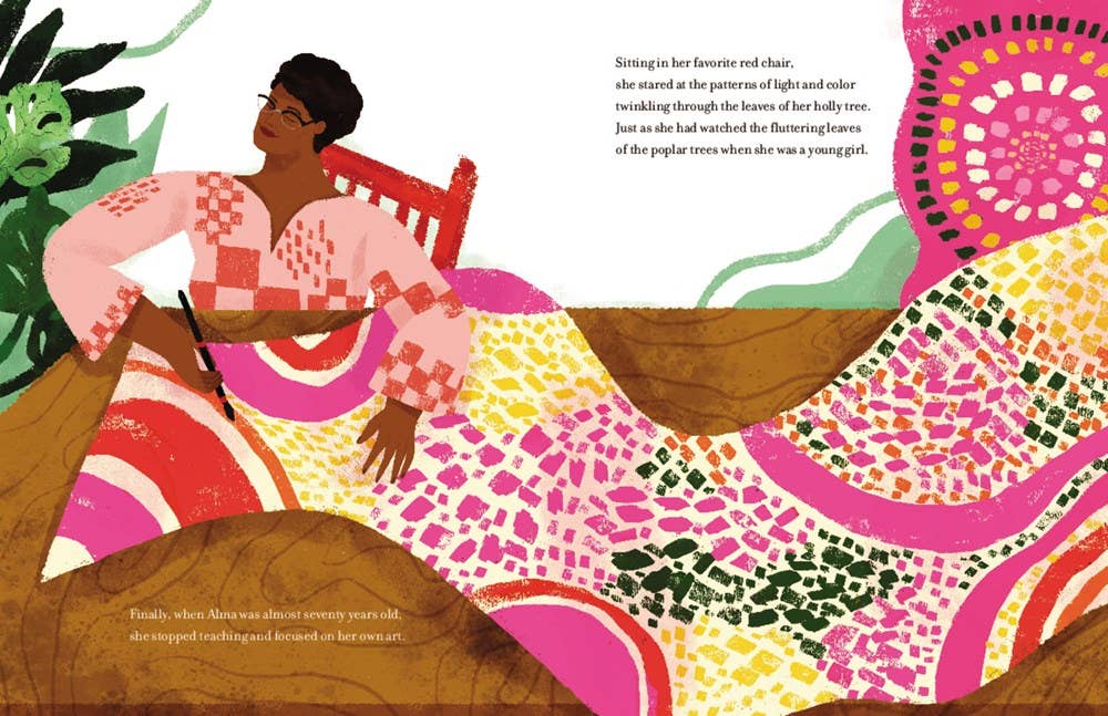 Ablaze with Color: A Story of Painter Alma Thomas by Jeanne Walker Harvey