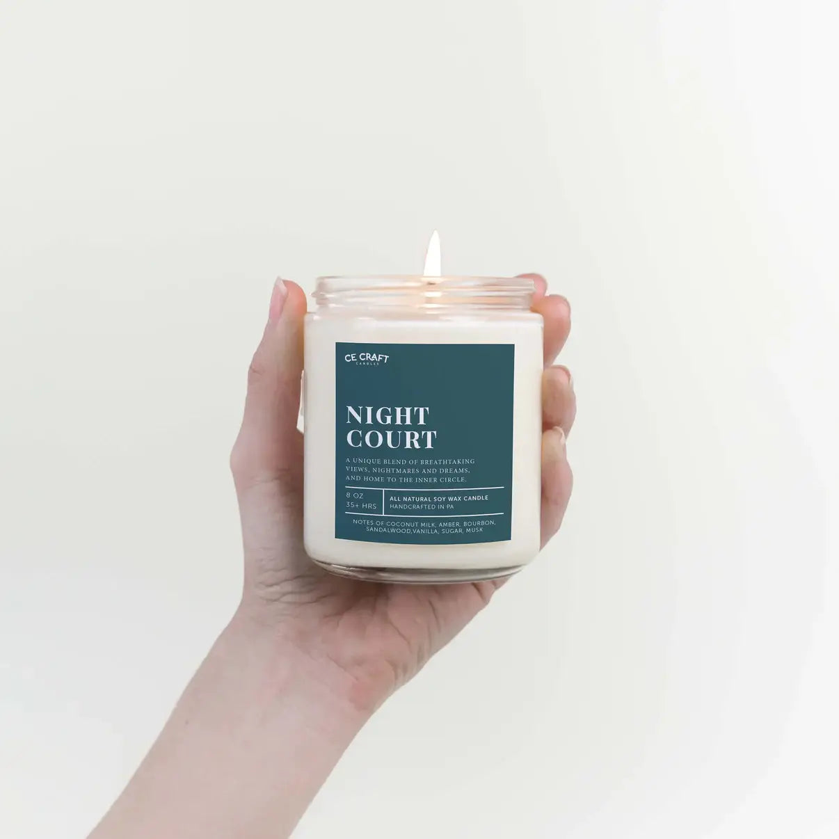 CE Craft Co - Night Court Scented Candle