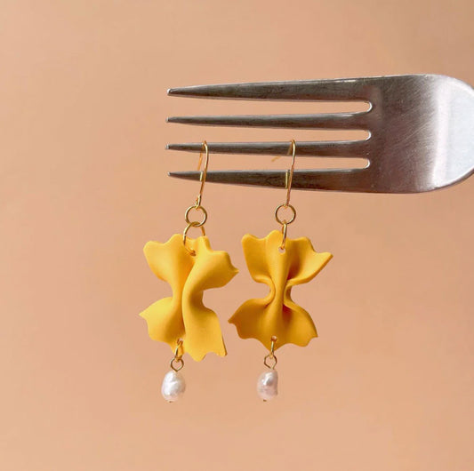 Farfalle Earrings - Warm Clay Co.