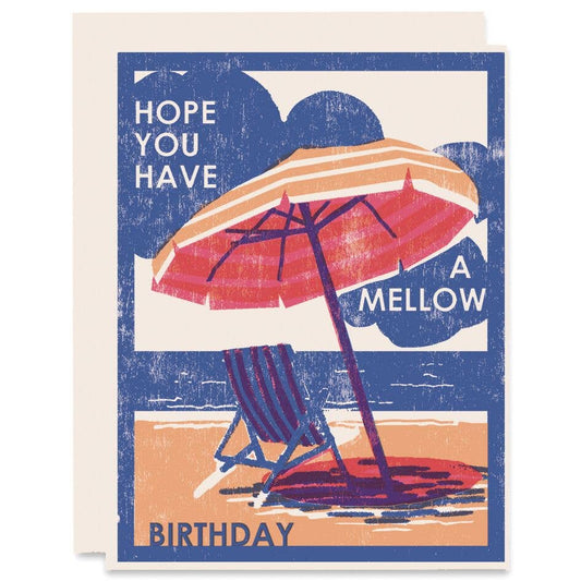 Heartell Press - Mellow Birthday Card