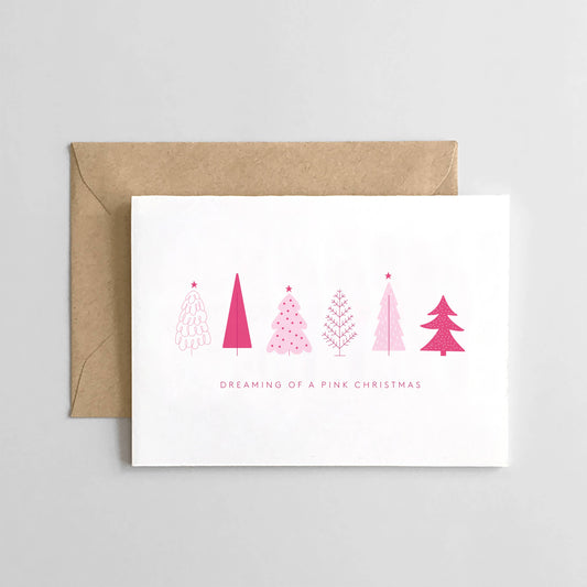 Dreaming of a Pink Christmas: Single Card