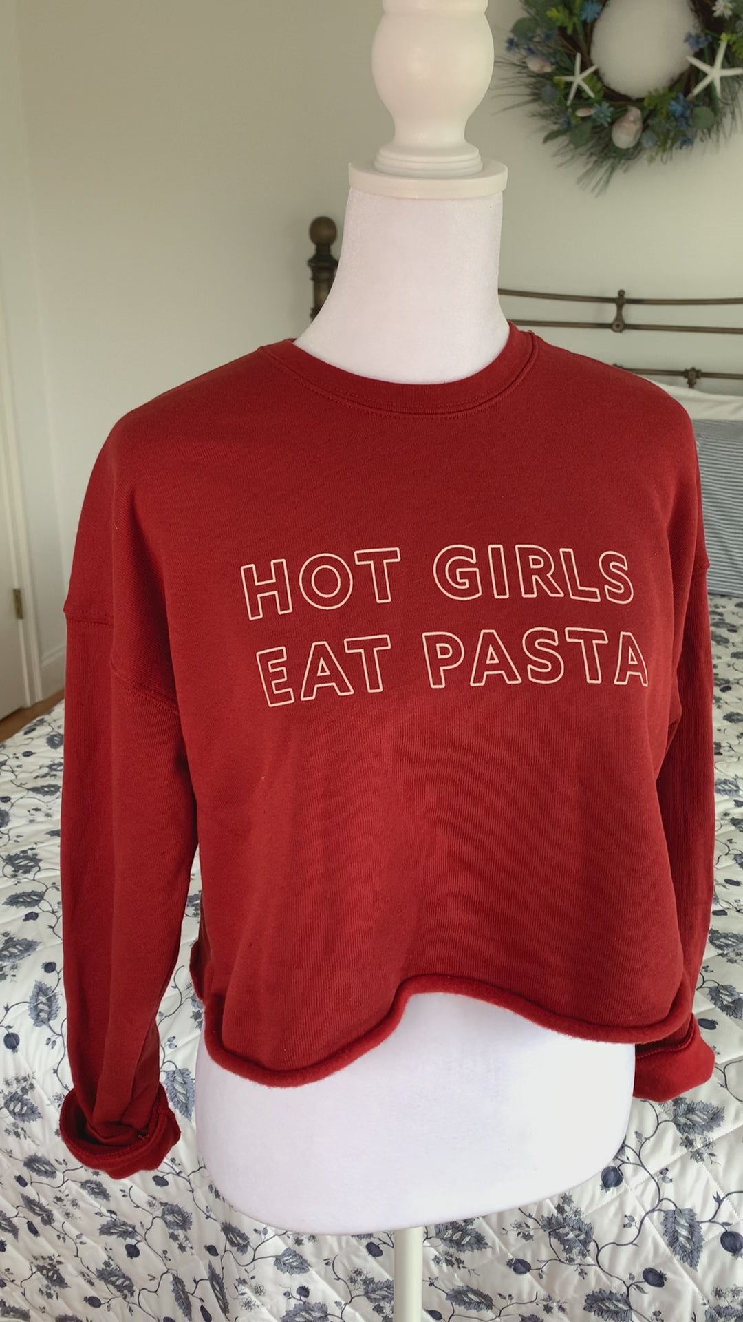 Cropped discount sweatshirt girls