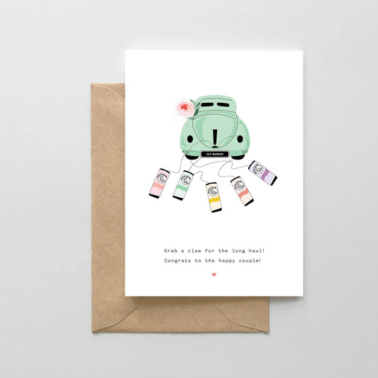 Spaghetti & Meatballs - Grab a Claw for the Long Haul! Card