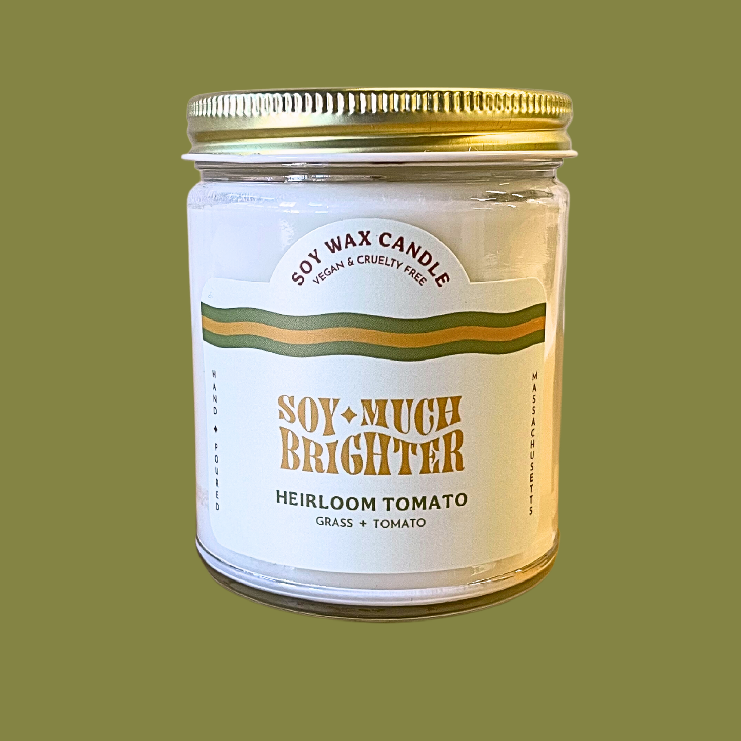 Soy Much Brighter Candle Co. - Heirloom Tomato // Soy wax // Vegan